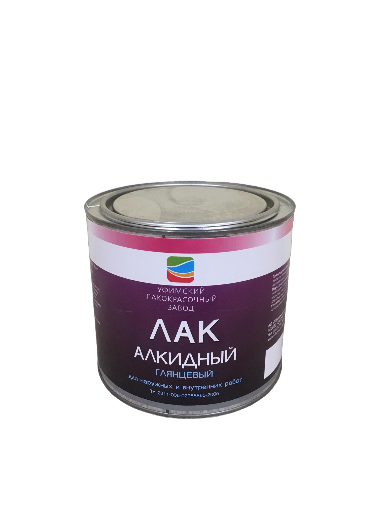 Лак алкидный для наружных работ, 2 кг